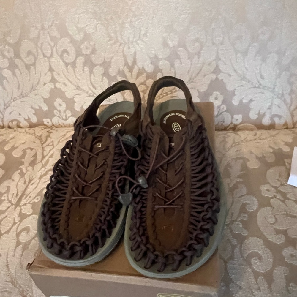 Keen Brown Woven Sandals